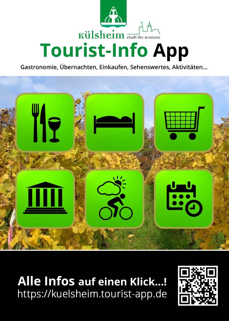 Tourist-Info App Werbeplakat
